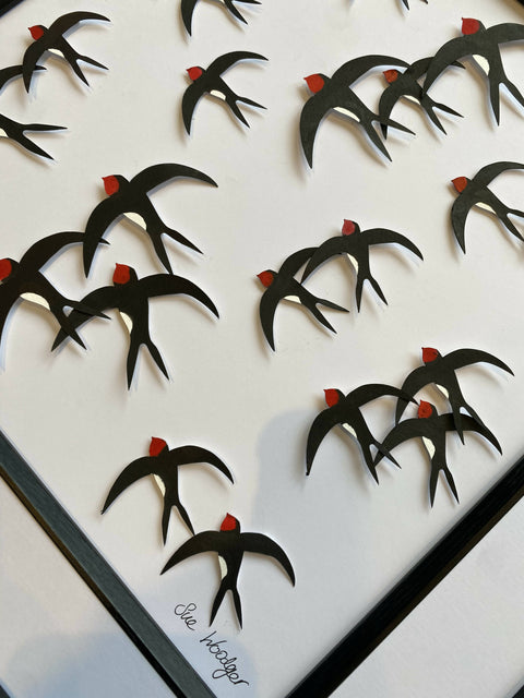 Paper Swallows - In Flight