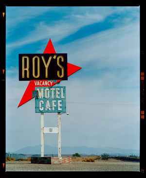 Roy's Motel Sign, Amboy, California