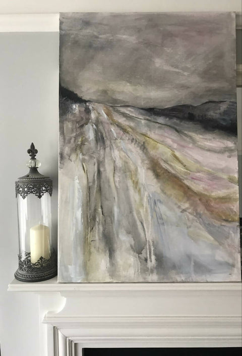"Directions" Original Canvas from my Reflections series.