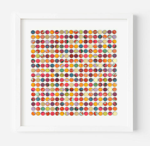 SPLASH 329 PAINTED DOTS COLLAGE