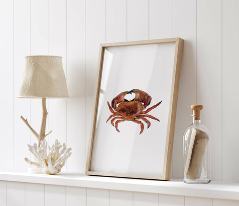 Brown Crab Giclée Print