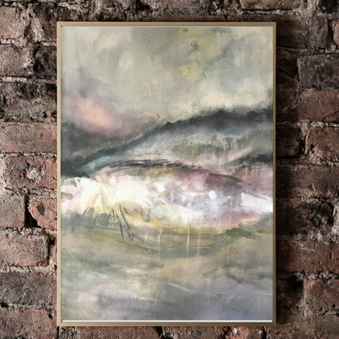 "Mist" Original Canvas from my Reflections series.