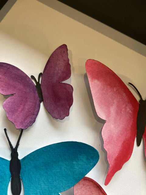 Butterfly Box - Comourful Bouquet