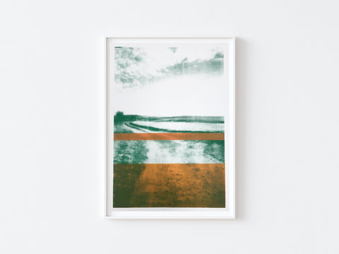 The Gallops: Green with Orange Bands