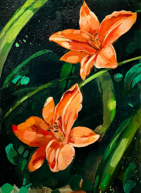 Tiger lilies