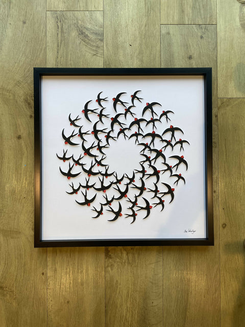 Paper Swallows - Large Sprial