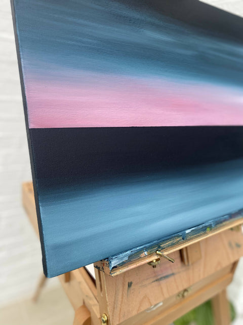 Pink afterglow