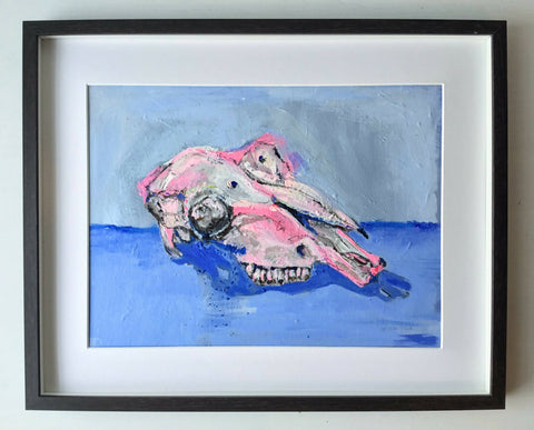 Skull Azul y Rosa