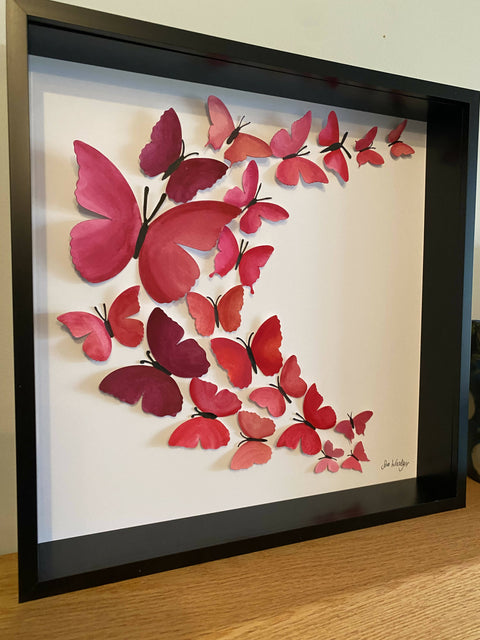 Butterfly Box - Sweeping pinks