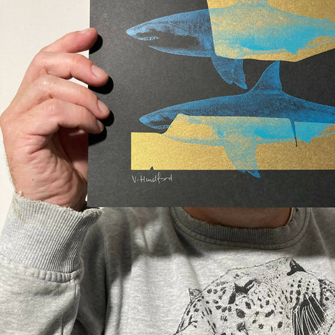 Shark Tank (Gold and Blue)