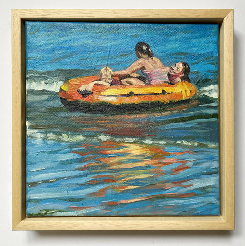 In the Shallows with the Dinghy