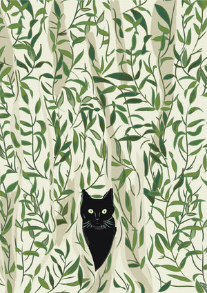 Cat in the willows