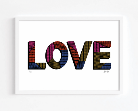 LOVE Colour Block