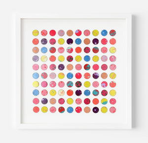 SPLASH ONE HUNDRED PAINTED DOTS COPPER