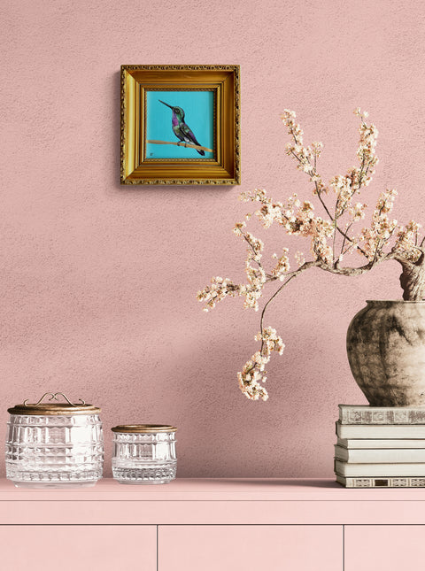 Hummingbird Purple Neck