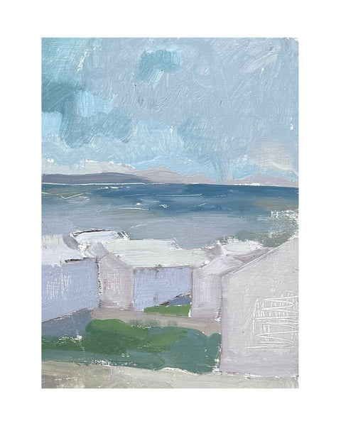 Plein air sketch, Filey