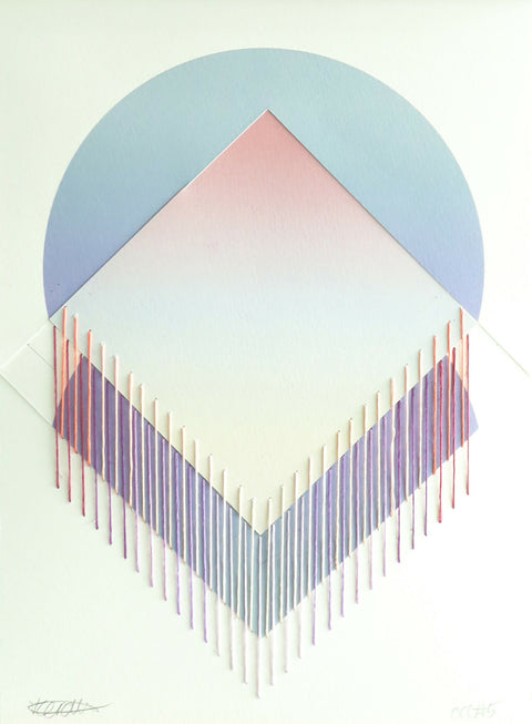 Hannah Pratt offcut collage no5 paper collage