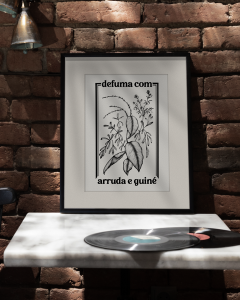 Ruta graveolens & Petiveria tetrandra (Rue & Guinea Grass)