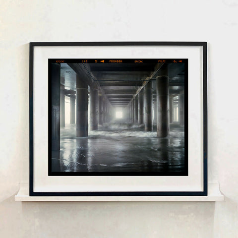 Steel Pier Film Rebate Black Frame 970