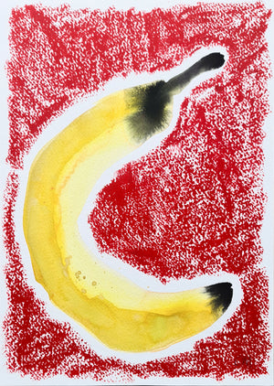 Cherry-McAlister-Banana-On-Red-I