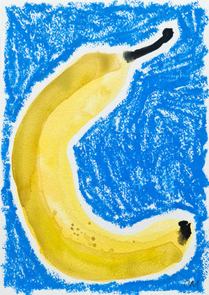 Cherry-McAlister-Banana-On-Blue-I