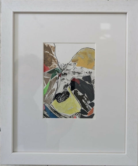 Framed Abstract landscape 1 