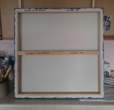 Georgia in her desert