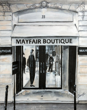 Mayfair Boutique Fine Art Print