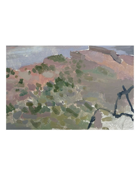 Plein air sketch, The Moor