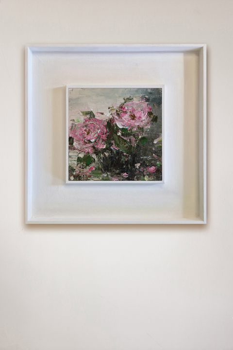 Pink Roses Study