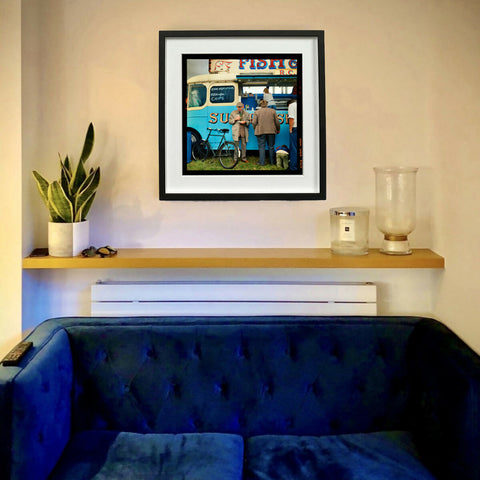 Fish & Chips Van (Square), Haddenham Steam Rally, 1993