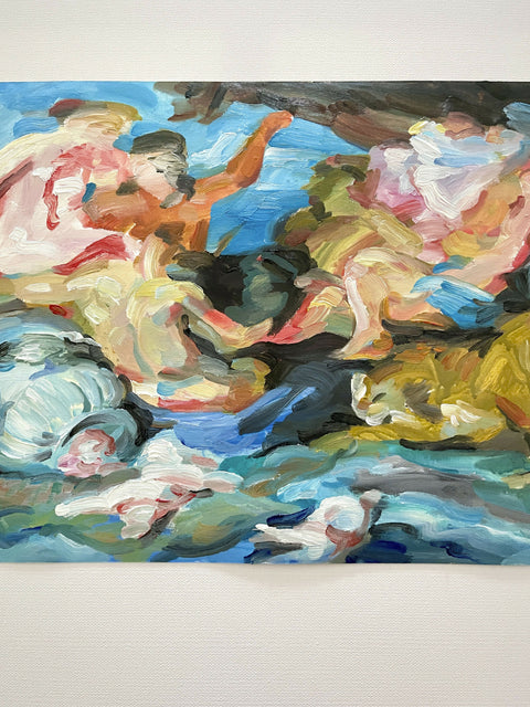 Rivers study. After Rubens