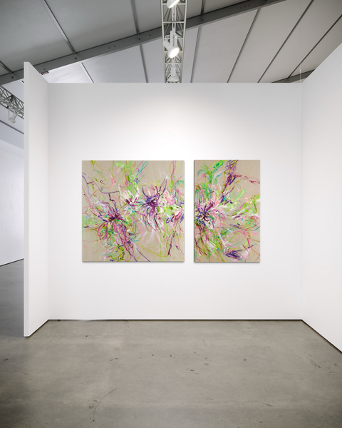 Her Second Bloom - Diptych