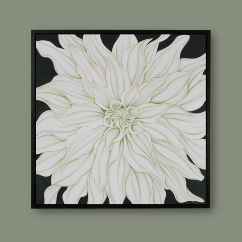 Cafe au Lait Dahlia (on Vert de Gris)