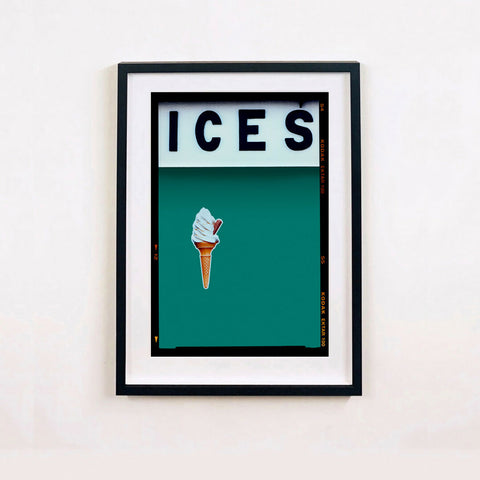 ICES (Deep Green Teal) 518 Black Frame