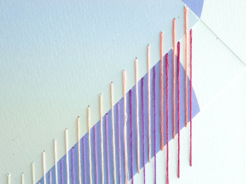 Hannah Pratt offcut collage no5 paper collage cu5