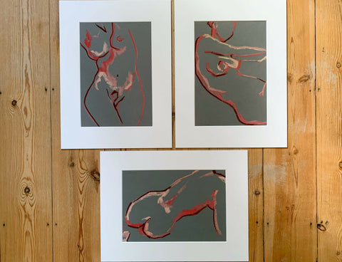 Silhouette in Pastel III