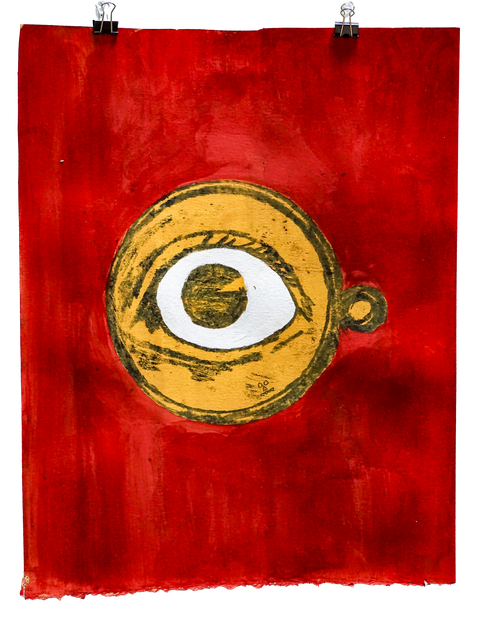 Kinney Brothers Tobacco Company — Monocle and Eye (Blue)