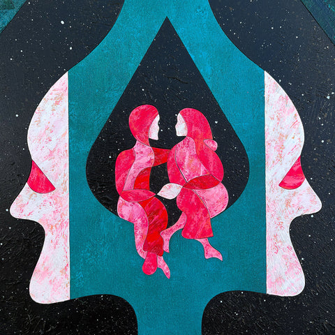 The Moon Only Shines From The Light of The Sun