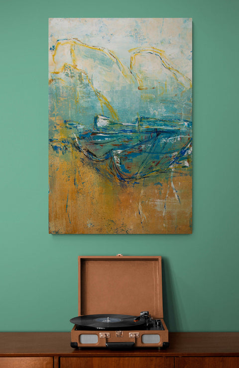 Boats on Attabad Lake