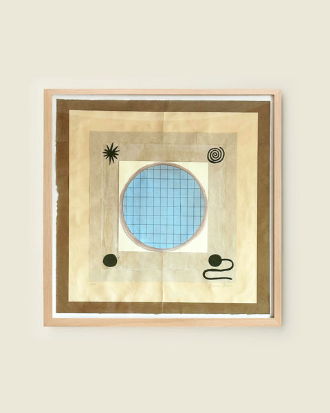 Perfect-Circle-minimalist-art-oak-frame