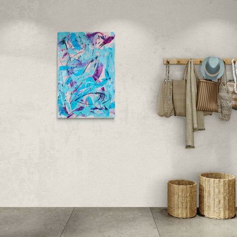 fatima mian - kevlar - abstract painting - abstract painter - artist - muslim artist. - bame artist - art for sale - buy art - affordable art - 5.