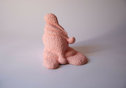 Organic Paper Mache Sculpture Set of Two