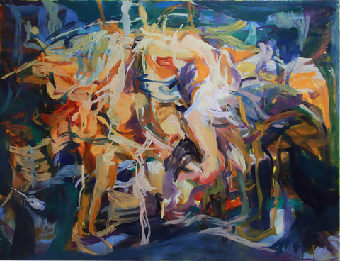 Le Liu, When getting tied up, it became messy...