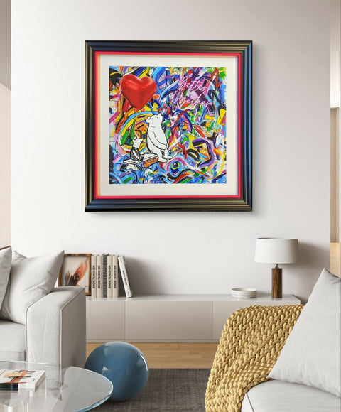 In room pooh bear print