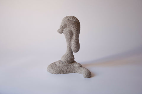 Organic Paper Mache Sculpture Set of Two