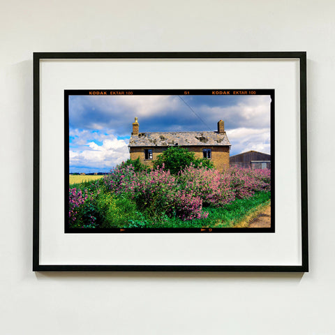 Aspen Farmhouse 660 Black Frame on the Wall