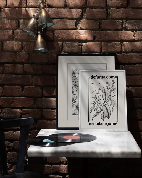 Ruta graveolens & Petiveria tetrandra (Rue & Guinea Grass)