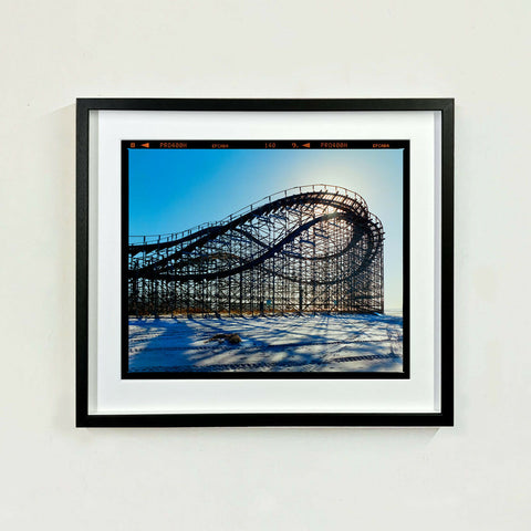 Beached Roller Coaster Film Rebate 445 Black Frame on the wall