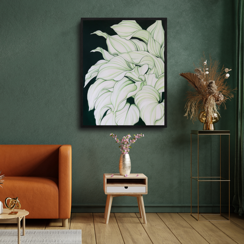 A Plantain Lily in Malibu, CA